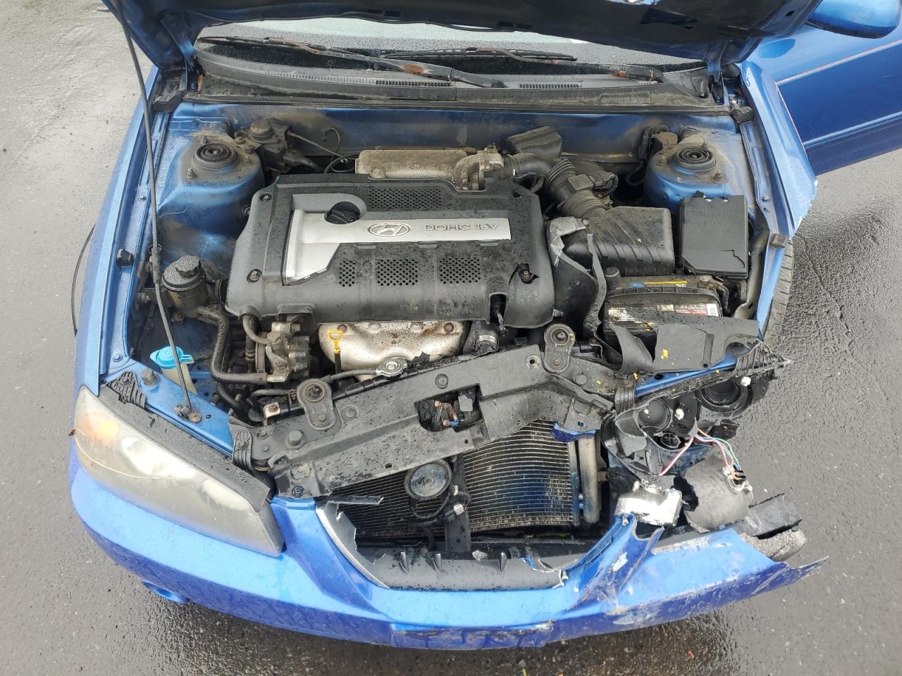 2005 Hyundai Elantra Gls VIN: KMHDN46DX5U977341 Lot: 61721975