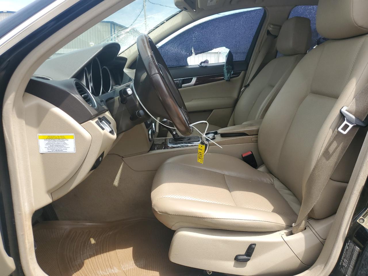 2013 Mercedes-Benz C 250 VIN: WDDGF4HB4DR244445 Lot: 57210725