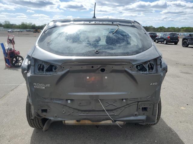  NISSAN ROGUE 2017 Угольный