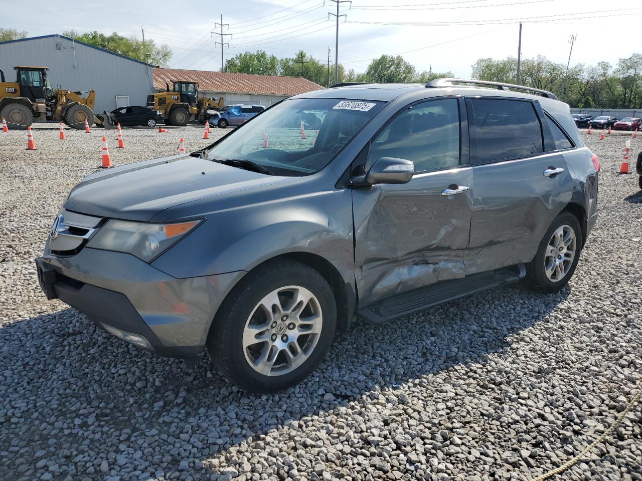 2009 Acura Mdx Technology zu verkaufen in Columbus, OH - Side