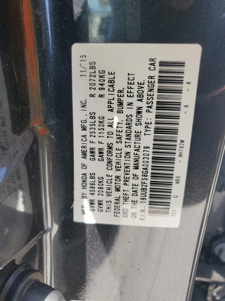 2016 Acura Tlx Tech VIN: 19UUB2F58GA003079 Lot: 55555105