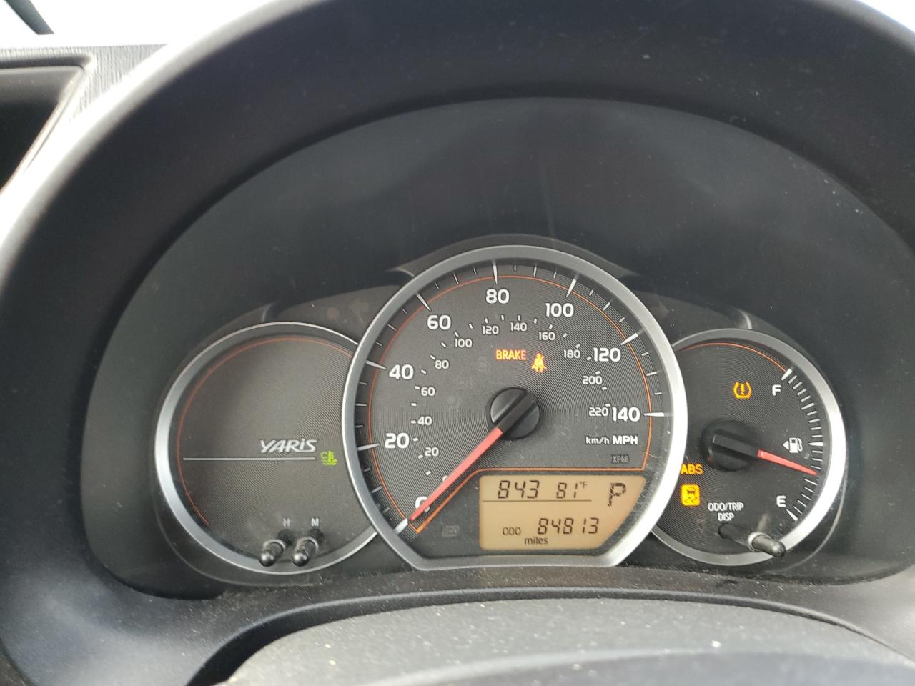 2012 Toyota Yaris VIN: JTDKTUD32CD541964 Lot: 57101785