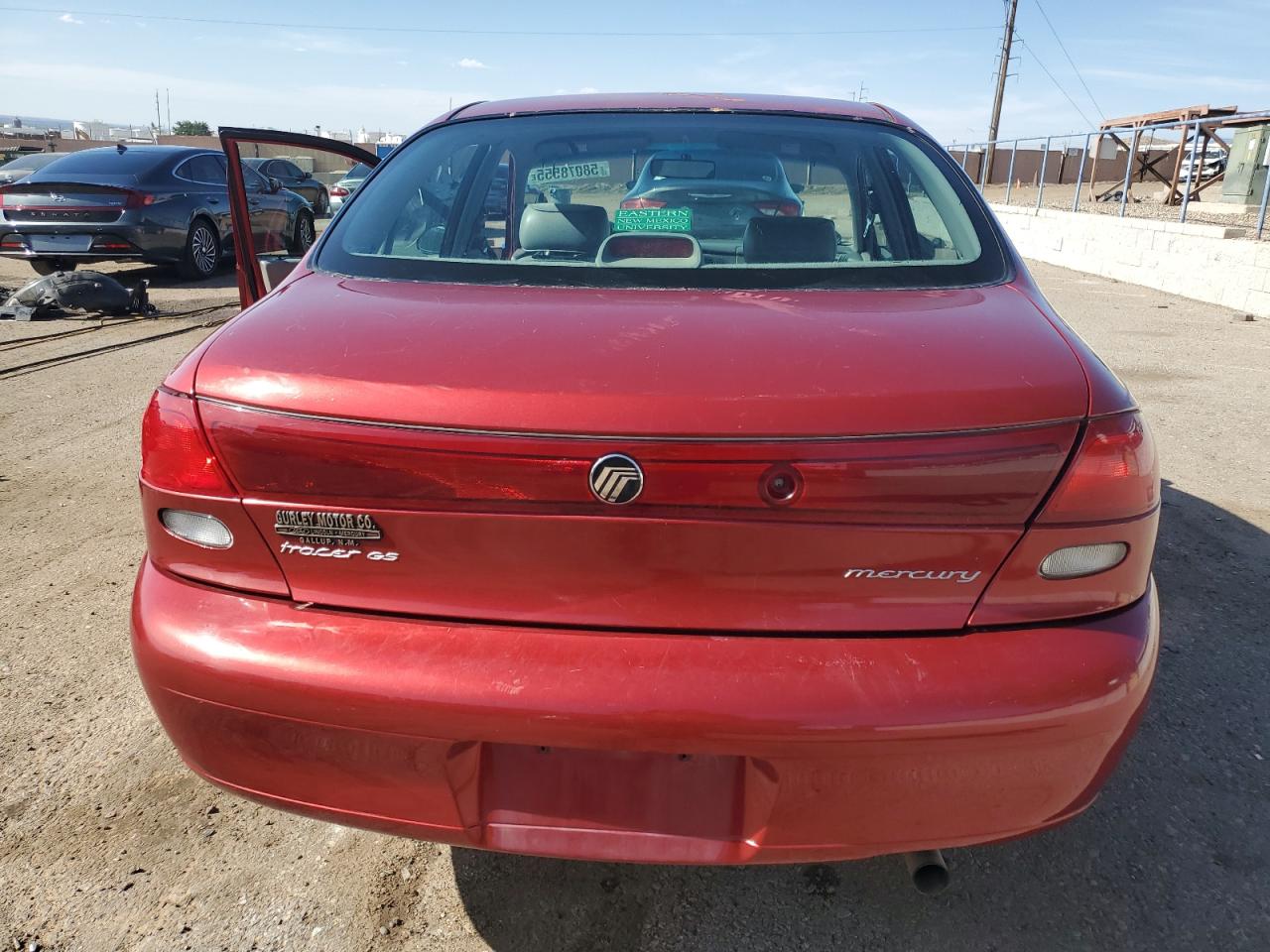 1998 Mercury Tracer Gs VIN: 1MEFM10P9WW627690 Lot: 58078555