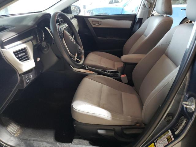 Седани TOYOTA COROLLA 2016 Сірий