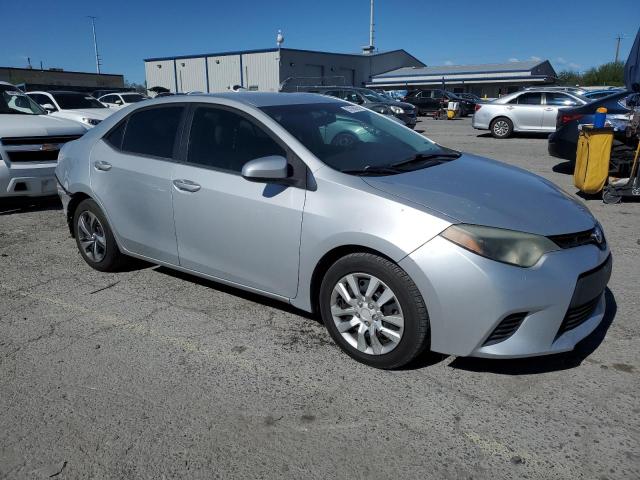 Sedans TOYOTA COROLLA 2014 Silver
