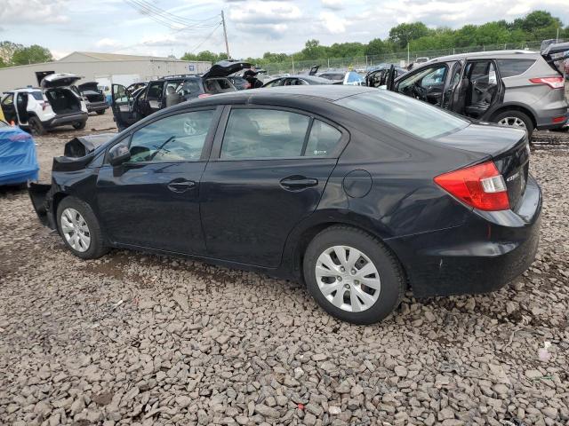  HONDA CIVIC 2012 Czarny