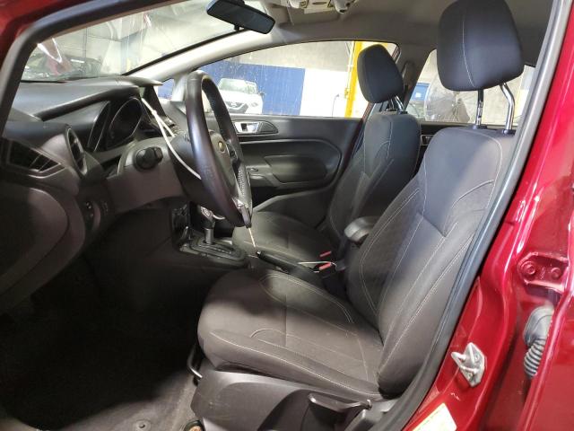  FORD FIESTA 2016 Czerwony