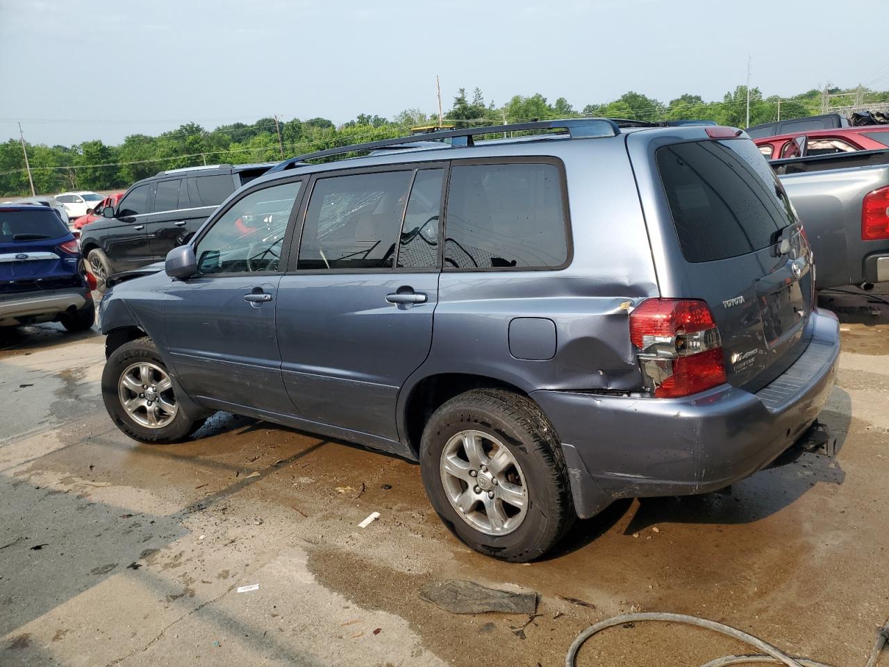 2006 Toyota Highlander Limited grey null gas JTEEP21A760152110 photo #3
