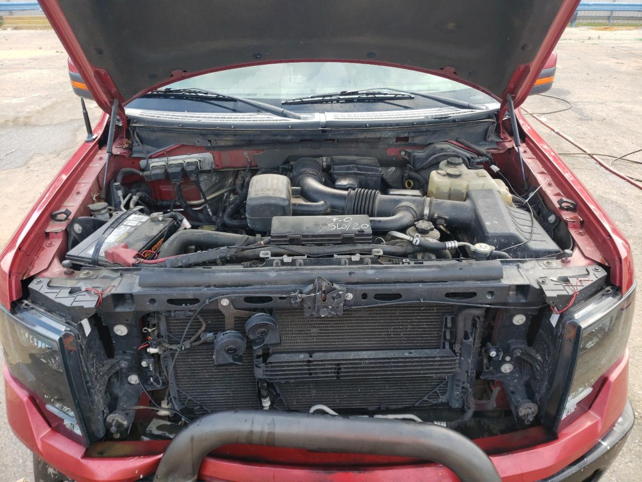 2010 Ford F150 Supercrew VIN: 1FTFW1EV8AFC10119 Lot: 58316555