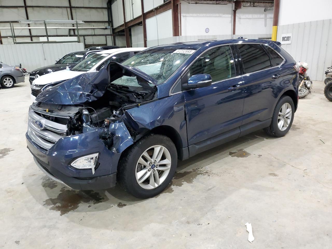 2017 Ford Edge Sel იყიდება Lawrenceburg-ში, KY - Front End