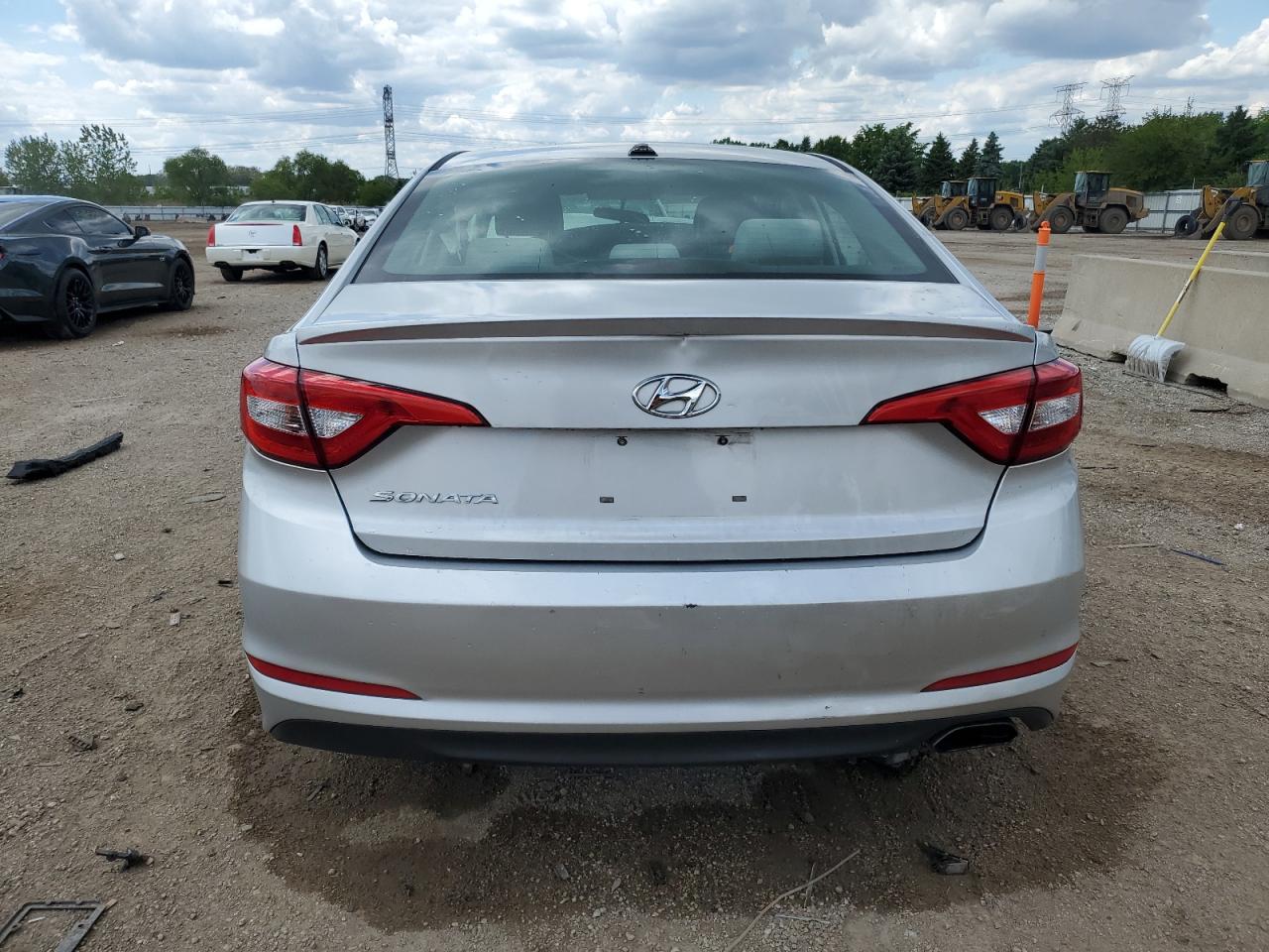 2017 Hyundai Sonata Se VIN: 5NPE24AF1HH455352 Lot: 58769495