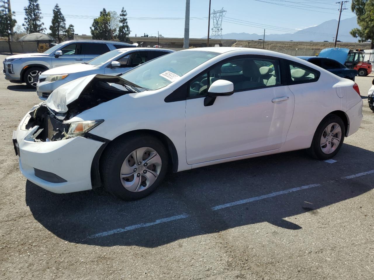 2013 Honda Civic Lx იყიდება Rancho Cucamonga-ში, CA - Front End