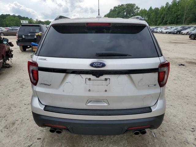  FORD EXPLORER 2018 Silver