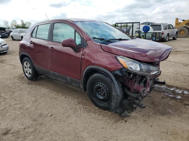  CHEVROLET TRAX 2017 Бордовий