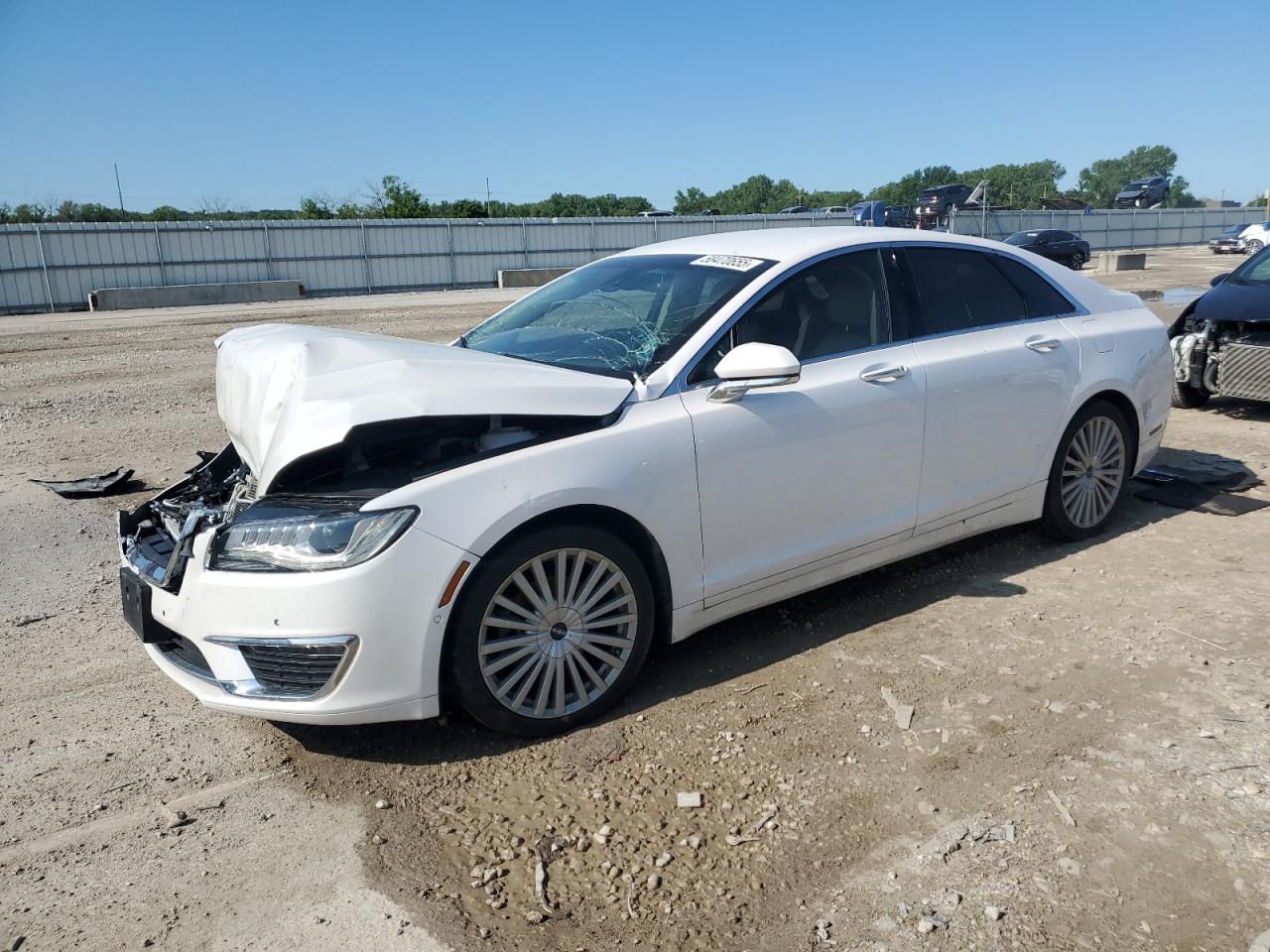 2017 Lincoln Mkz Reserve на продаже в Kansas City, KS - Front End