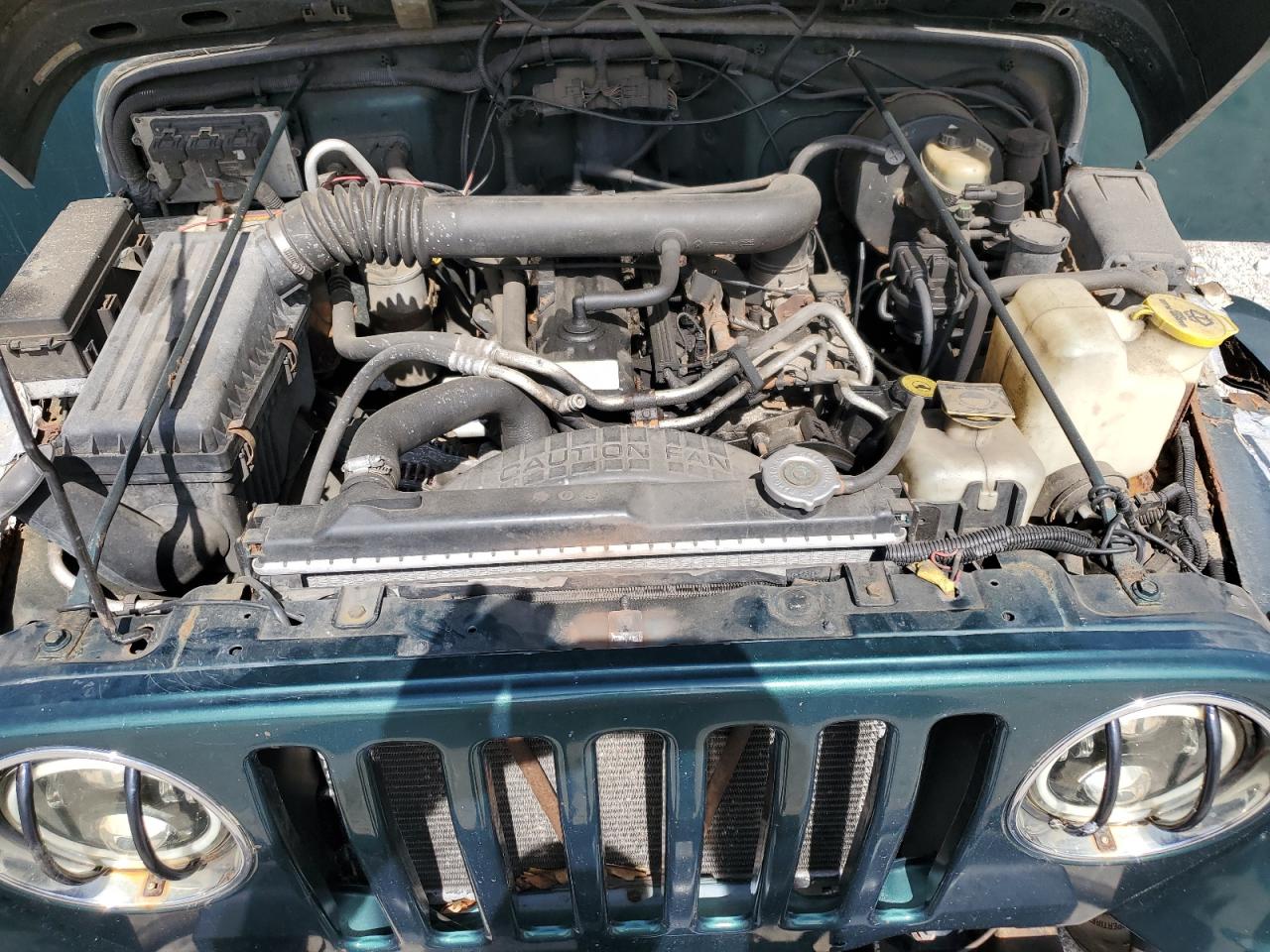 2001 Jeep Wrangler / Tj Sahara VIN: 1J4FA59S21P349009 Lot: 57588205