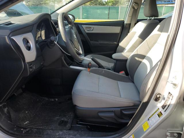  TOYOTA COROLLA 2017 Серебристый