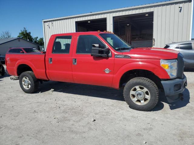 Pickups FORD F350 2015 Czerwony