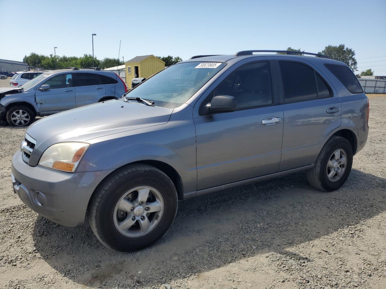 2009 Kia Sorento Lx продається в Sacramento, CA - Rear End