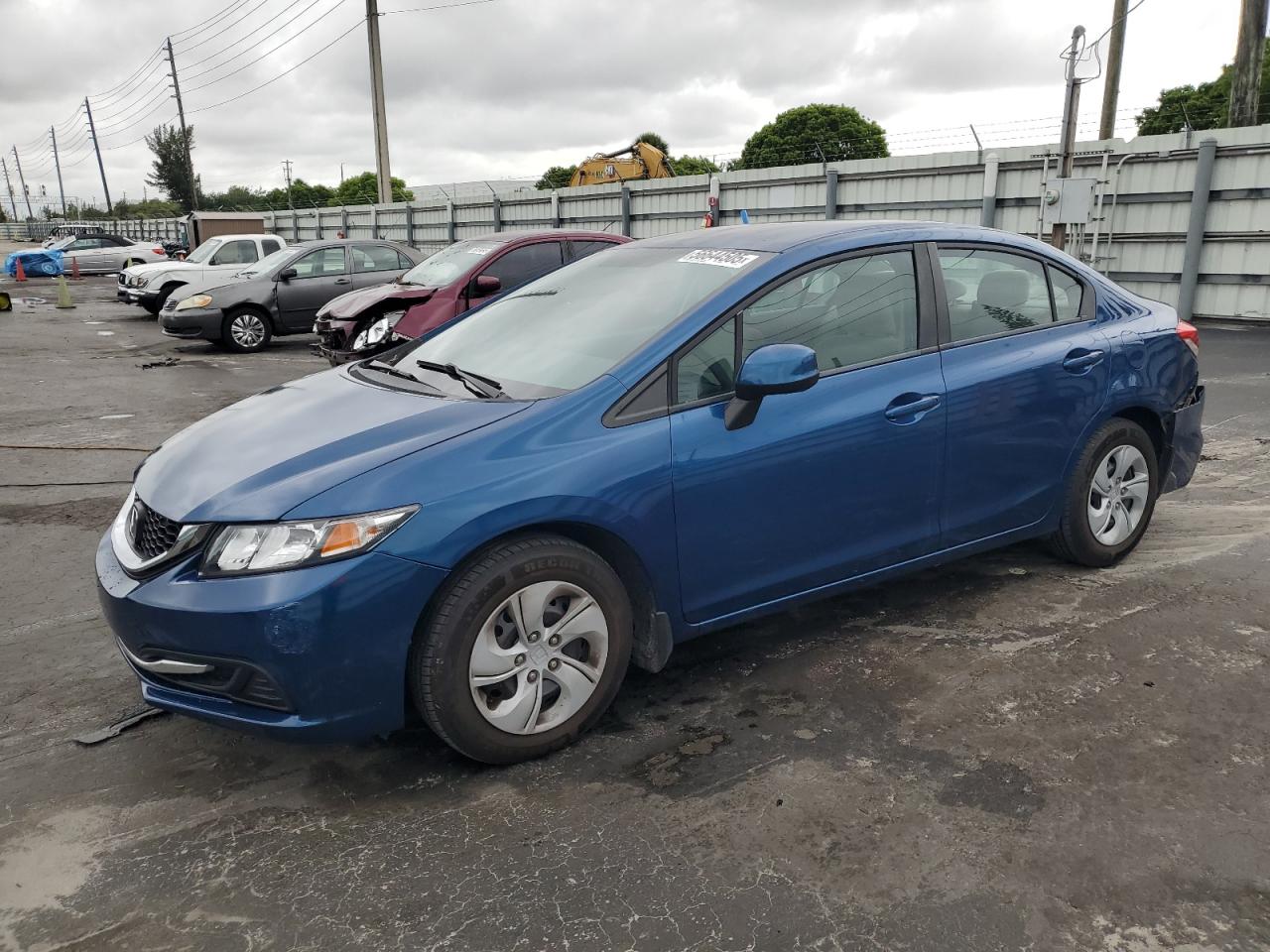 2013 Honda Civic Lx na sprzedaż w Miami, FL - Rear End