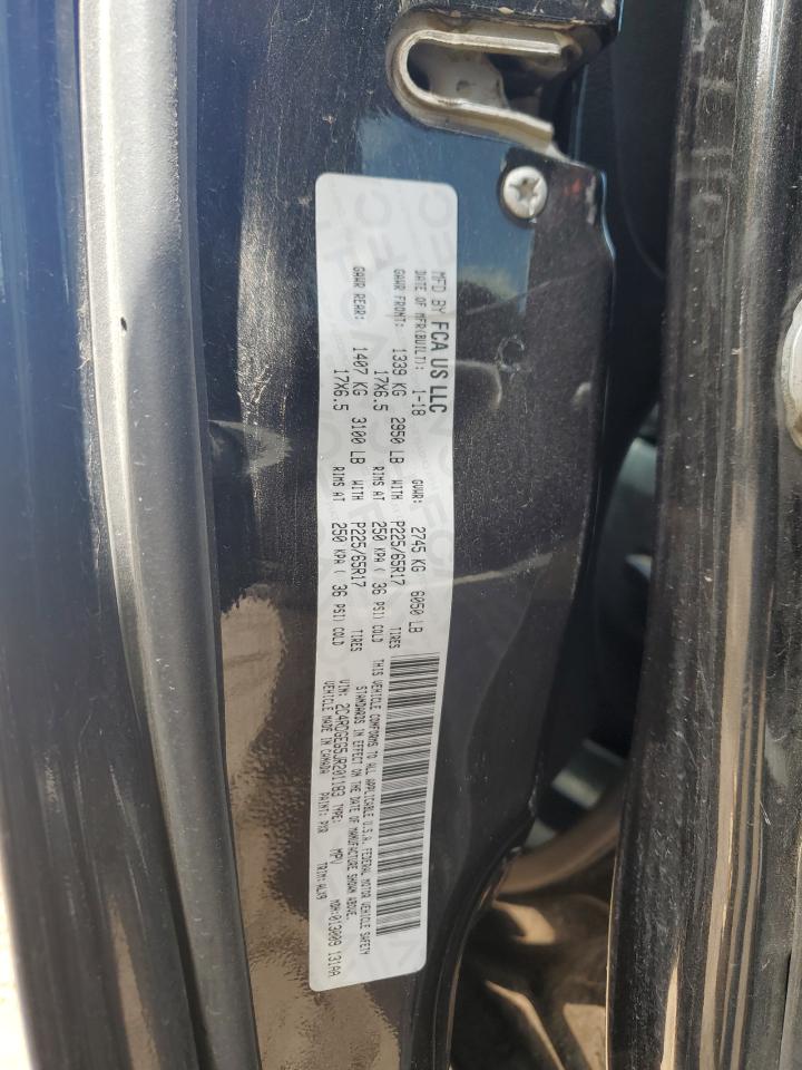 2018 Dodge Grand Caravan Gt VIN: 2C4RDGEG5JR201183 Lot: 54813385