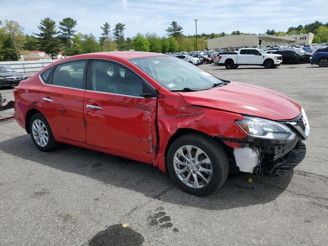  NISSAN SENTRA 2018 Red