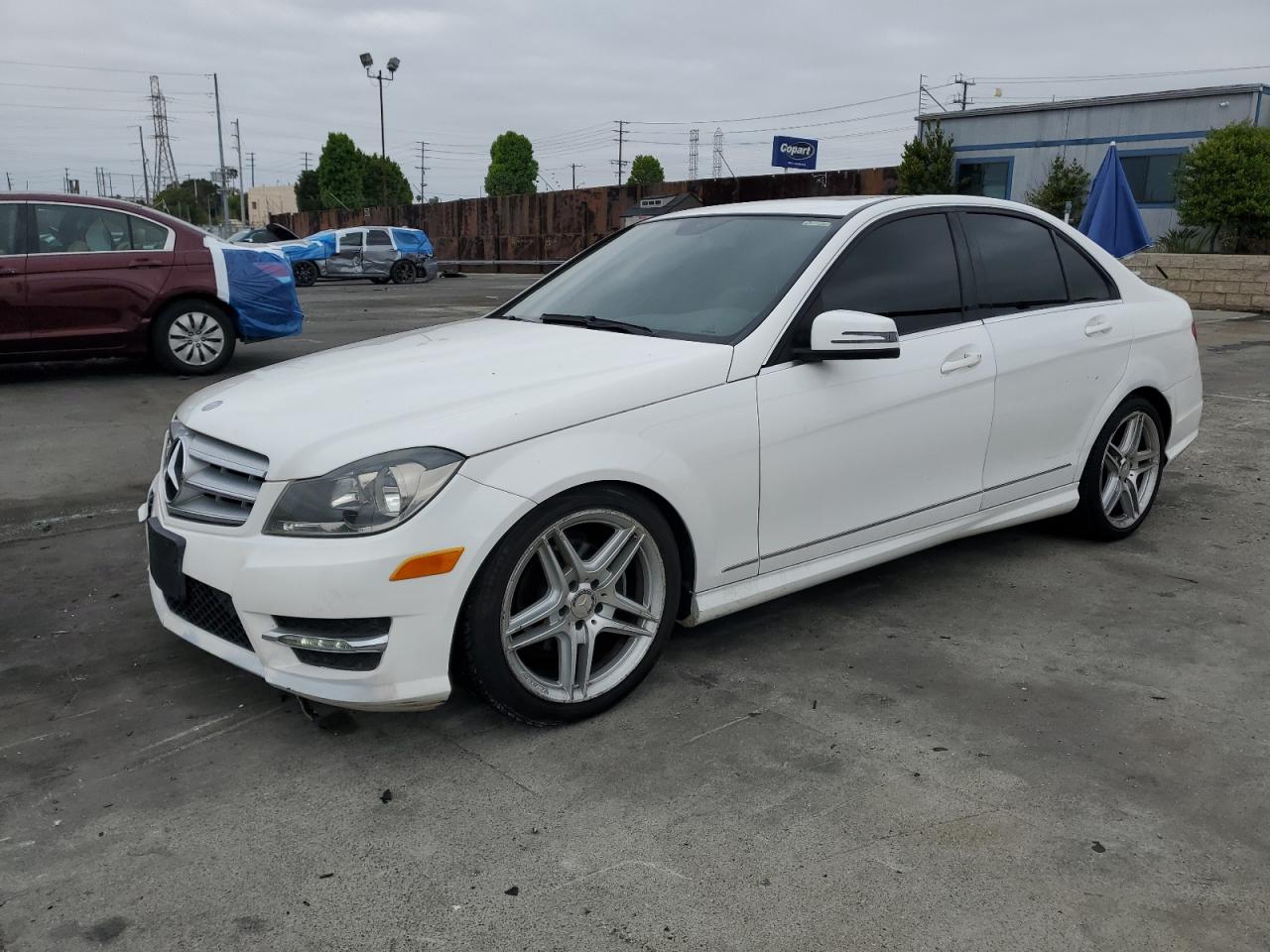 2013 Mercedes-Benz C 250 en Venta en Wilmington, CA - Front End