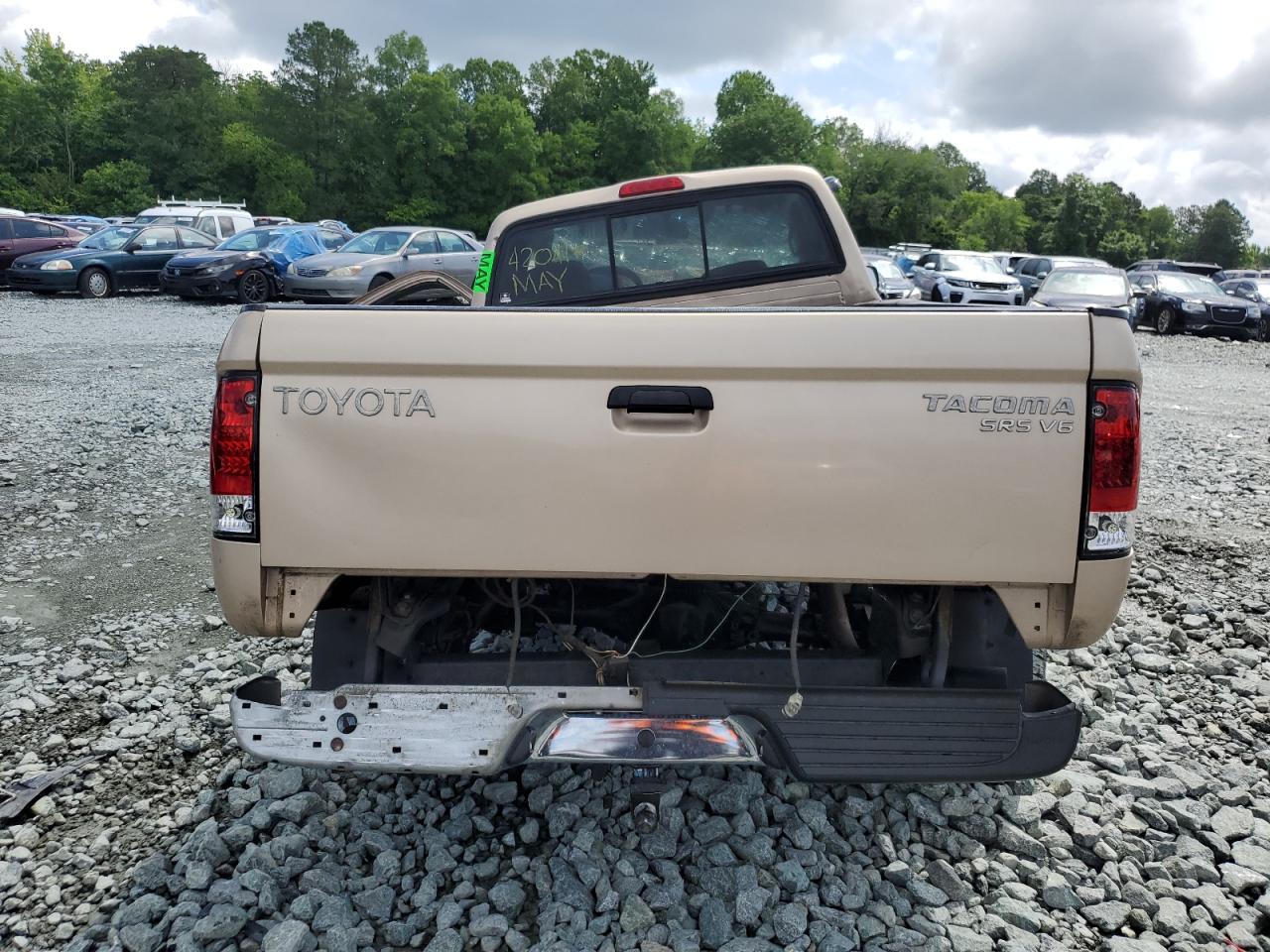 1998 Toyota Tacoma Xtracab VIN: 4TAWN72N5WZ116825 Lot: 58806165