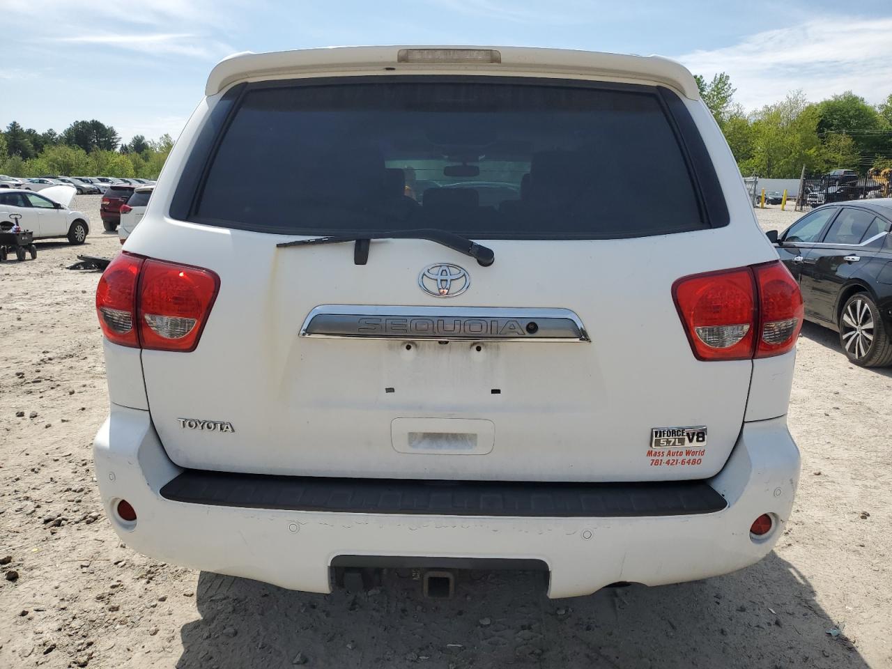 2008 Toyota Sequoia Limited VIN: 5TDBY68A58S015040 Lot: 55879135