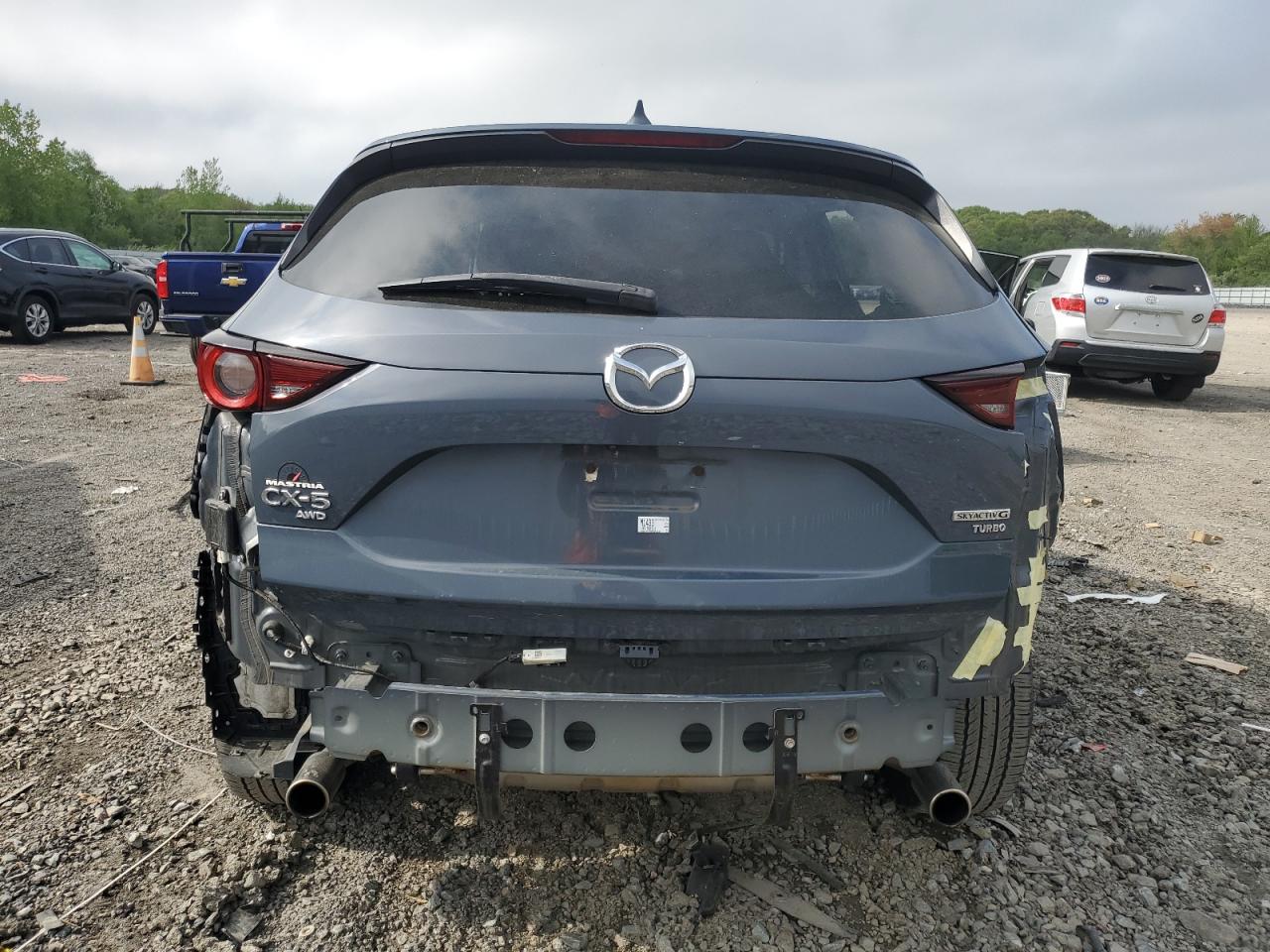 2021 Mazda Cx-5 Carbon Edition VIN: JM3KFBCY3M0378847 Lot: 55944245