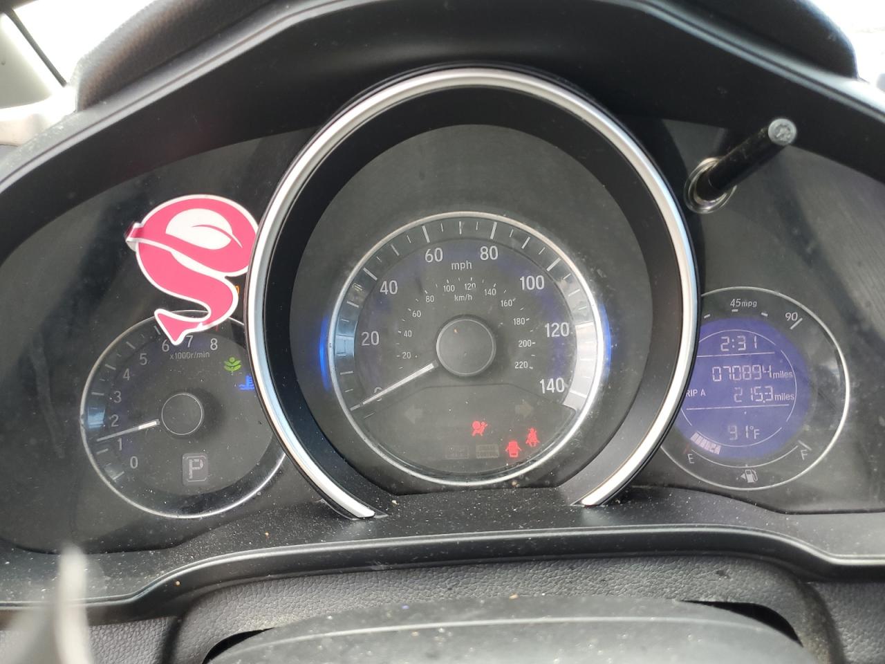 2019 Honda Fit Lx VIN: 3HGGK5H48KM722203 Lot: 58714435