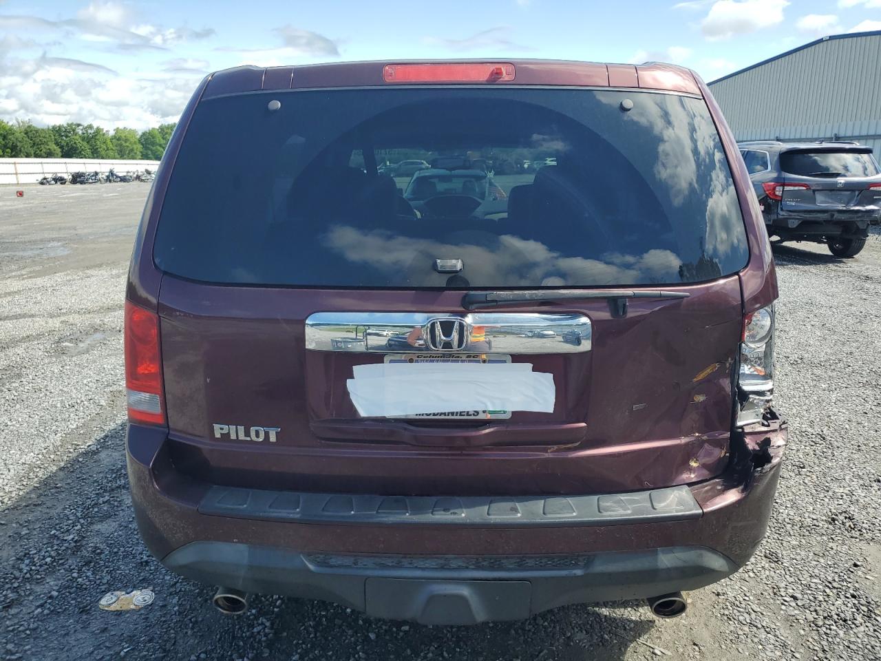 2015 Honda Pilot Exl VIN: 5FNYF3H54FB027005 Lot: 57100055