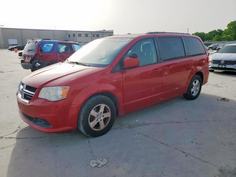 Minivans DODGE CARAVAN 2013 Czerwony