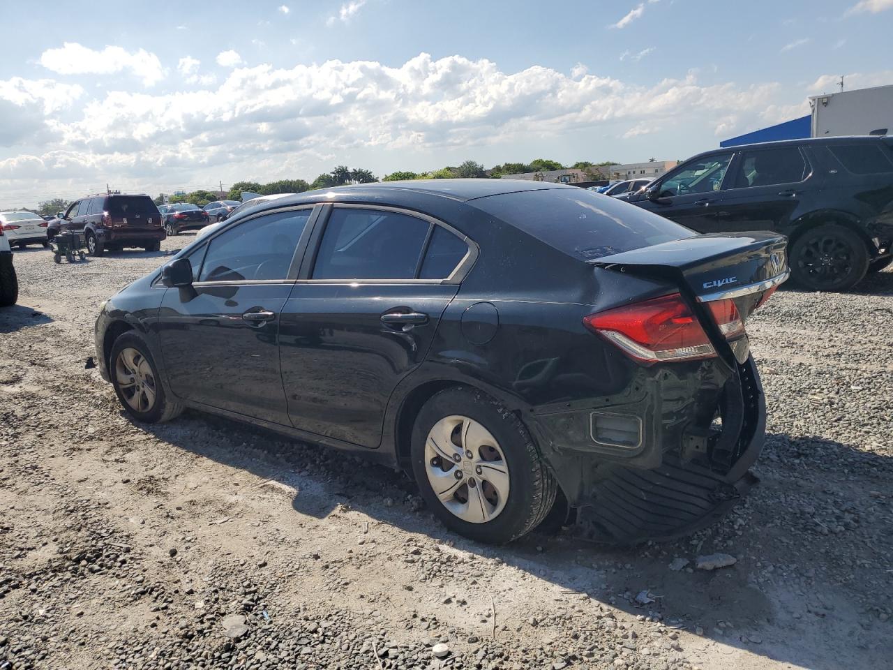 2013 Honda Civic Lx VIN: 19XFB2F52DE073466 Lot: 57137455