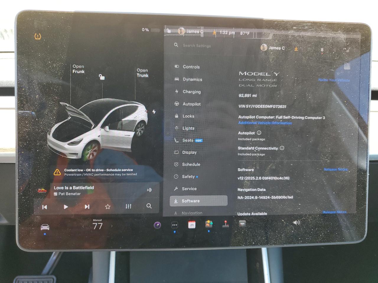 2021 Tesla Model Y VIN: 5YJYGDEE0MF073631 Lot: 56160925