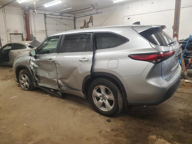 TOYOTA HIGHLANDER 2023 Серебристый