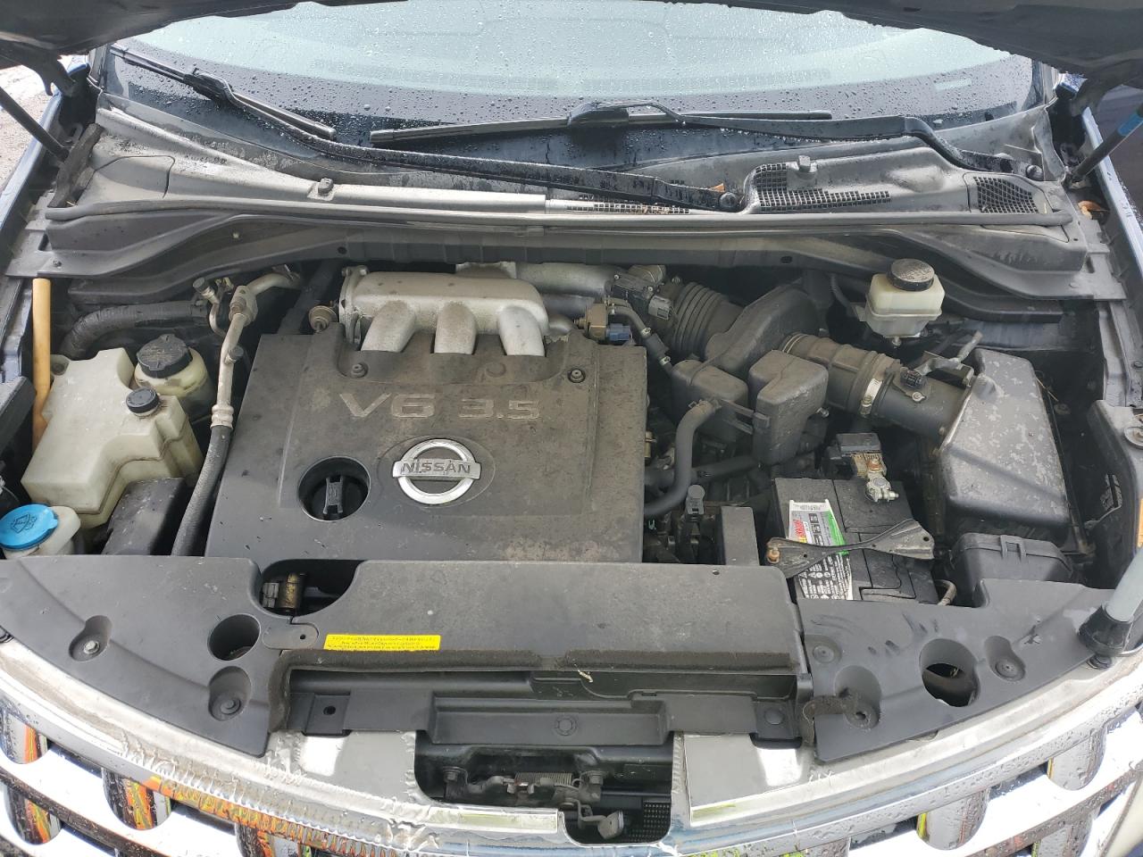 2005 Nissan Murano Sl VIN: JN8AZ08T45W318883 Lot: 56180225