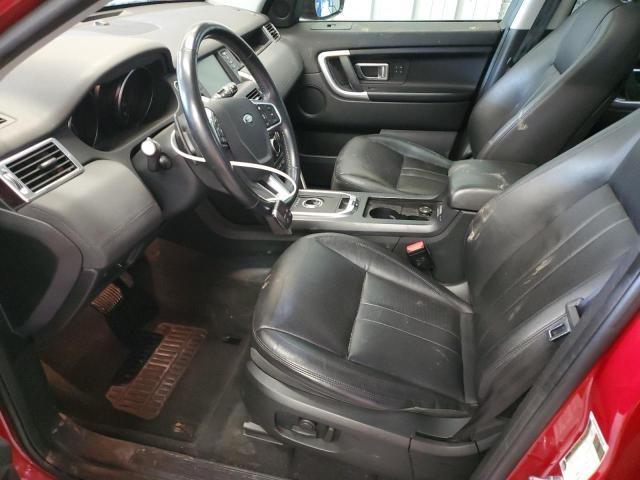  LAND ROVER DISCOVERY 2019 Red