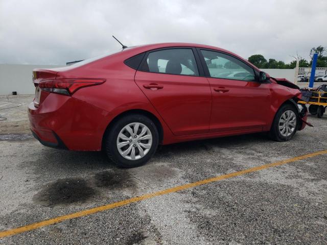  HYUNDAI ACCENT 2022 Красный
