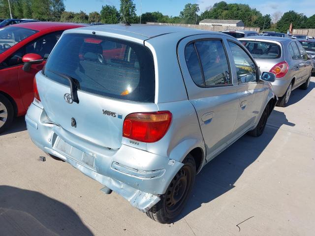 2004 TOYOTA YARIS BLUE