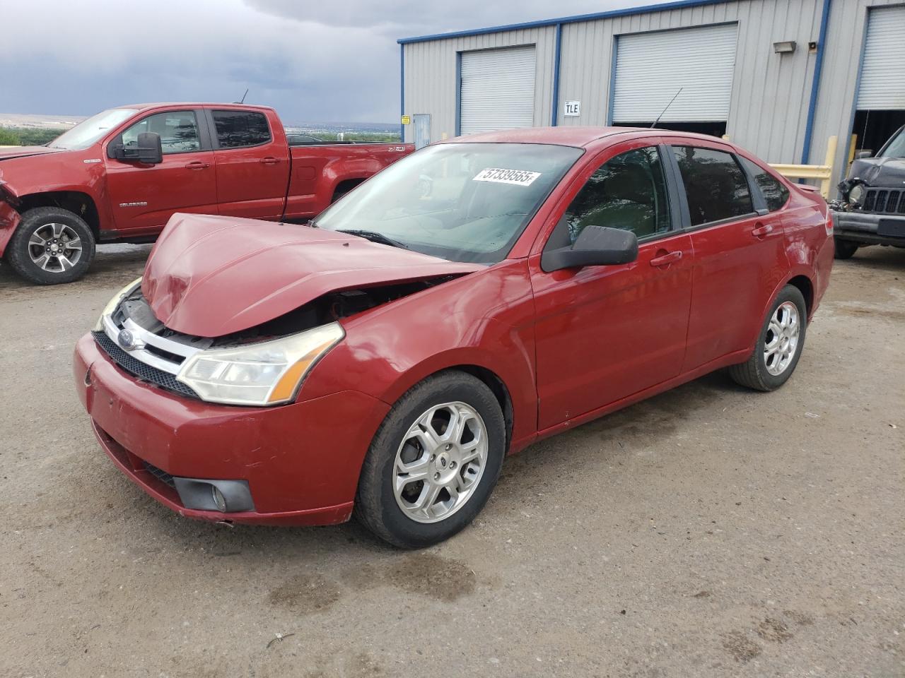 2009 Ford Focus Ses იყიდება Albuquerque-ში, NM - Front End