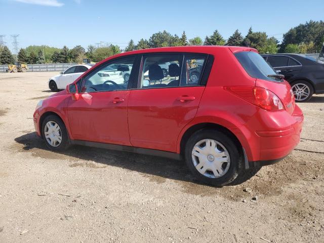  NISSAN VERSA 2012 Czerwony