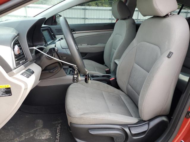 Sedans HYUNDAI ELANTRA 2017 Red