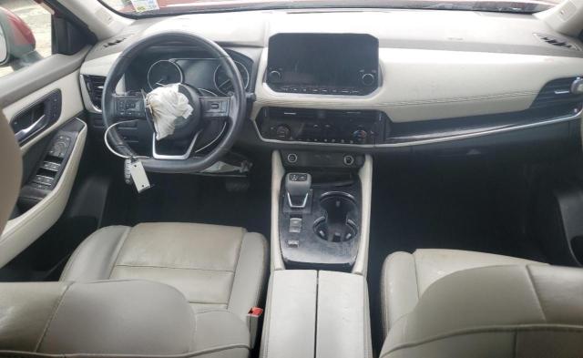  NISSAN ROGUE 2022 Czerwony