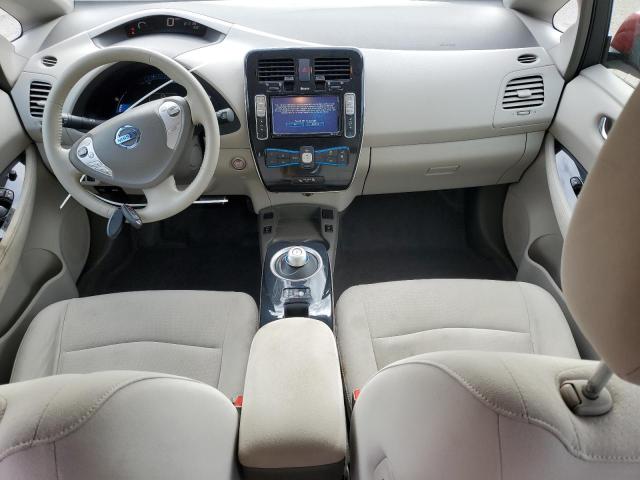  NISSAN LEAF 2012 Czerwony