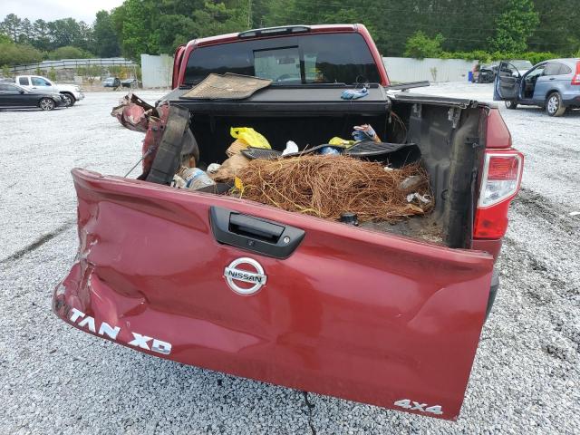  NISSAN TITAN 2018 Red
