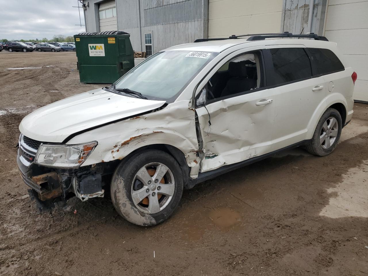 2012 Dodge Journey Sxt en Venta en Davison, MI - Front End