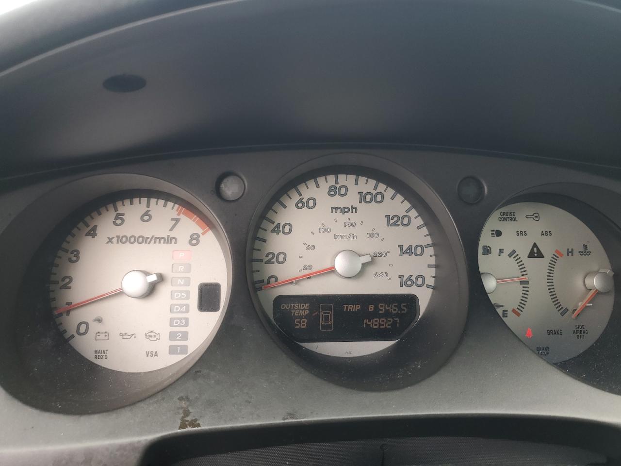 2002 Acura 3.2Tl Type-S VIN: 19UUA56872A013447 Lot: 57757205