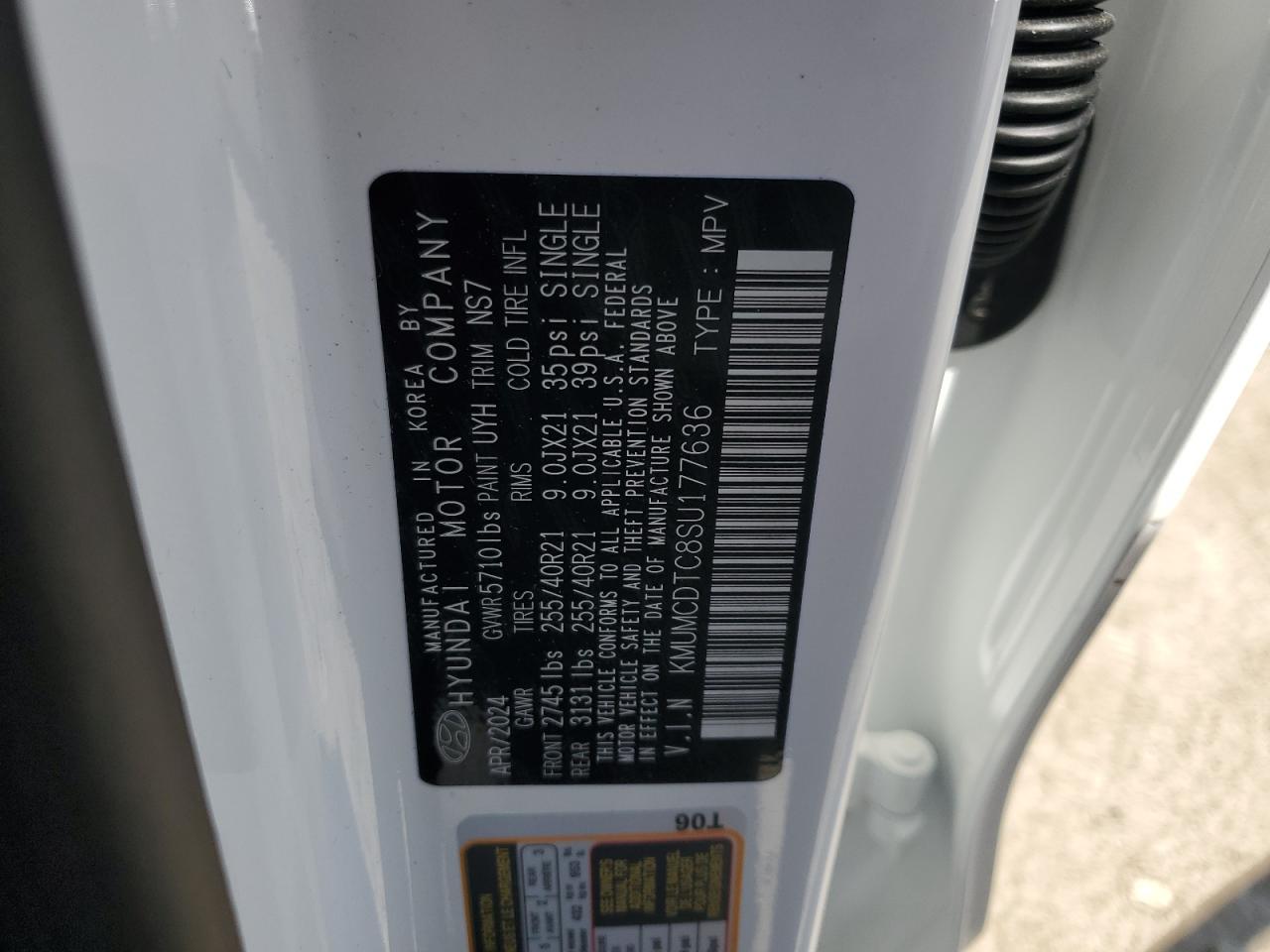 2025 Genesis Gv70 Base VIN: KMUMCDTC8SU177636 Lot: 58320375