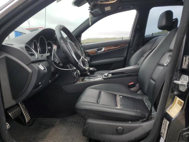  MERCEDES-BENZ C-CLASS 2012 Czarny